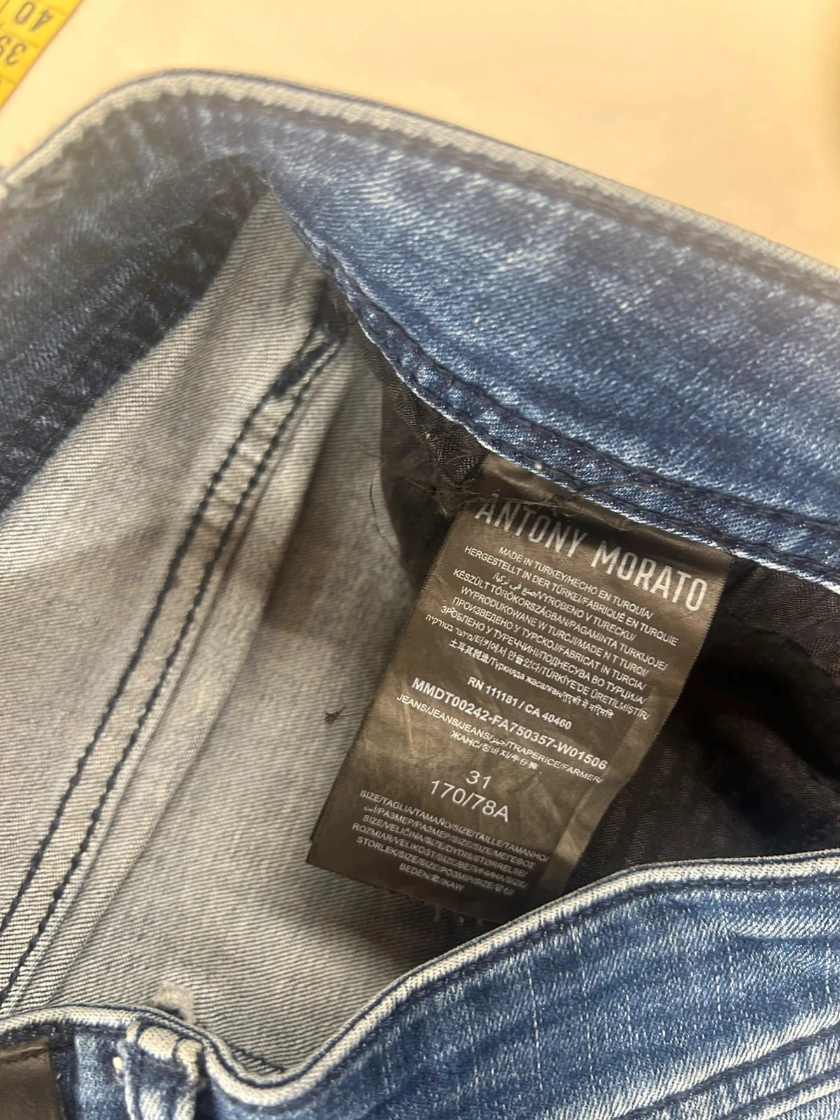 Jean slim azul marinho Antony Morato – photo 10